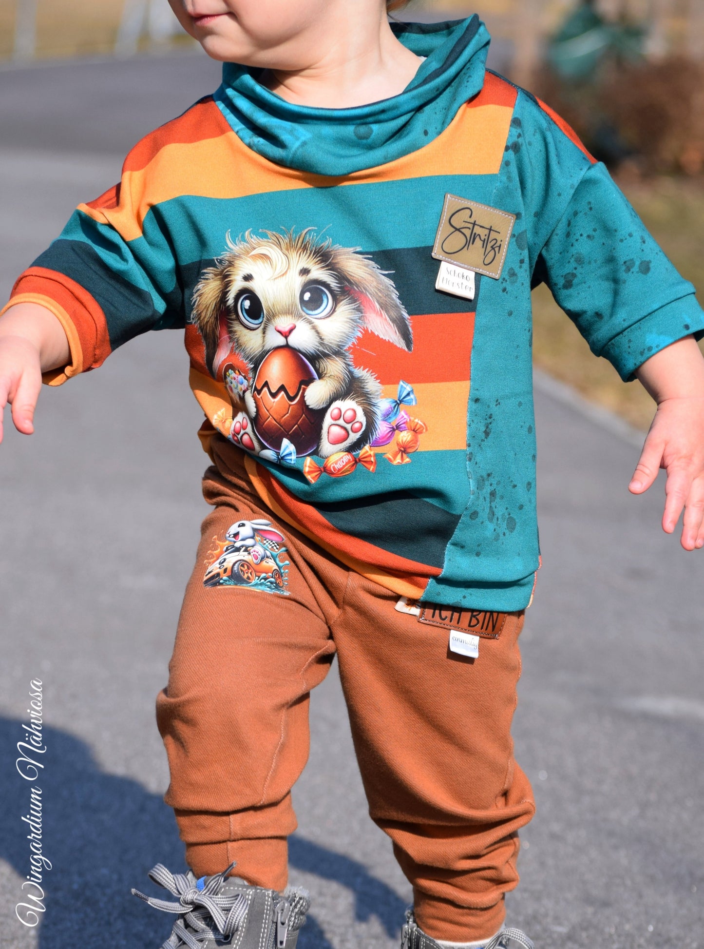 Bügelbild verrückter Hase #2 Fylou's Style