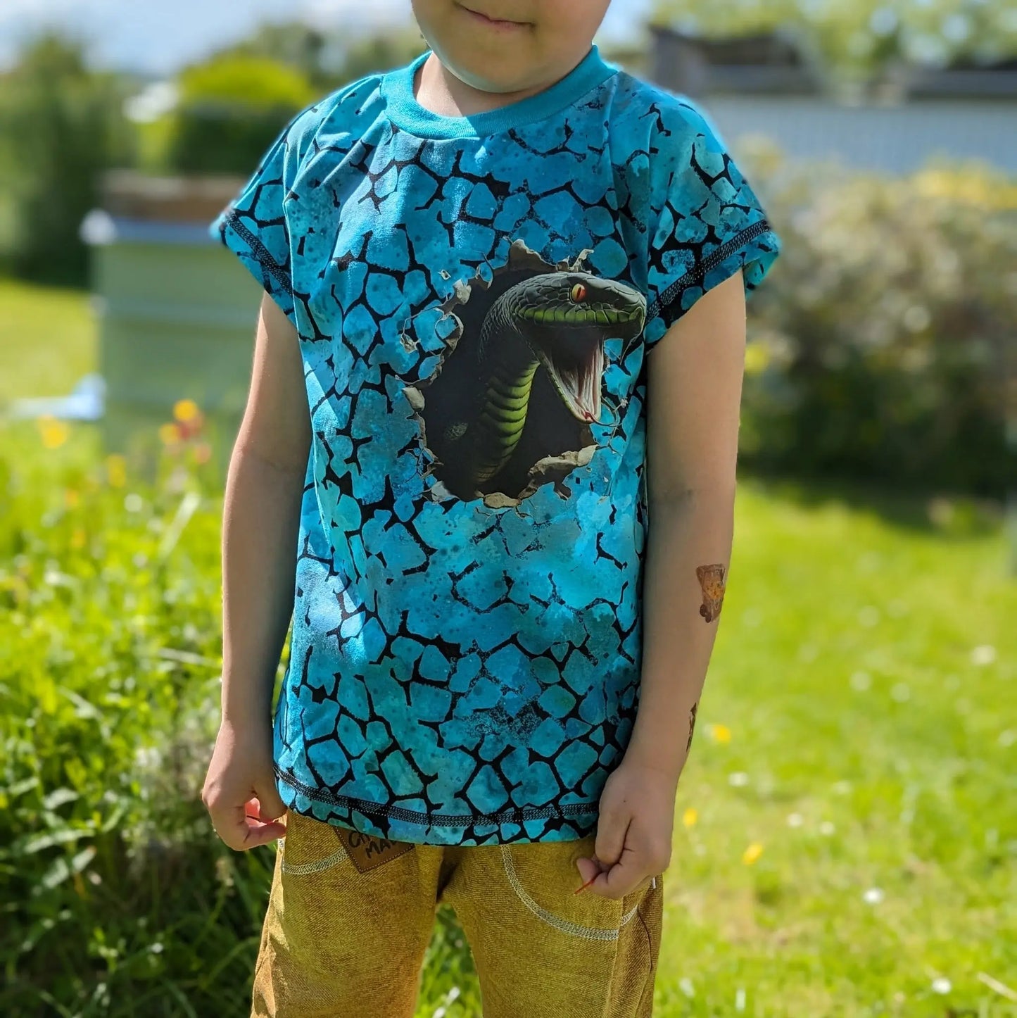 Bügelbild 3D Schlange #7 Fylou's Style