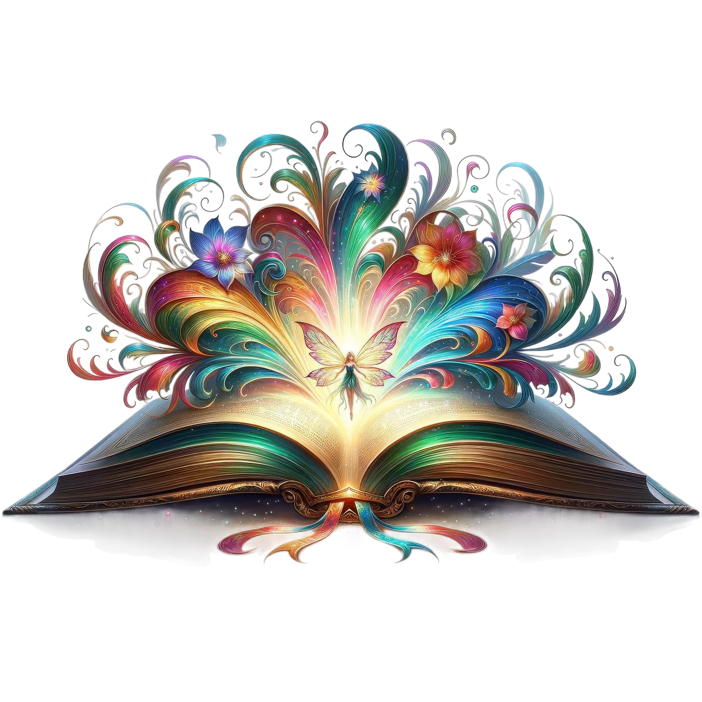 Bügelbild Magisches offenes Buch #4 - Fylou's Style