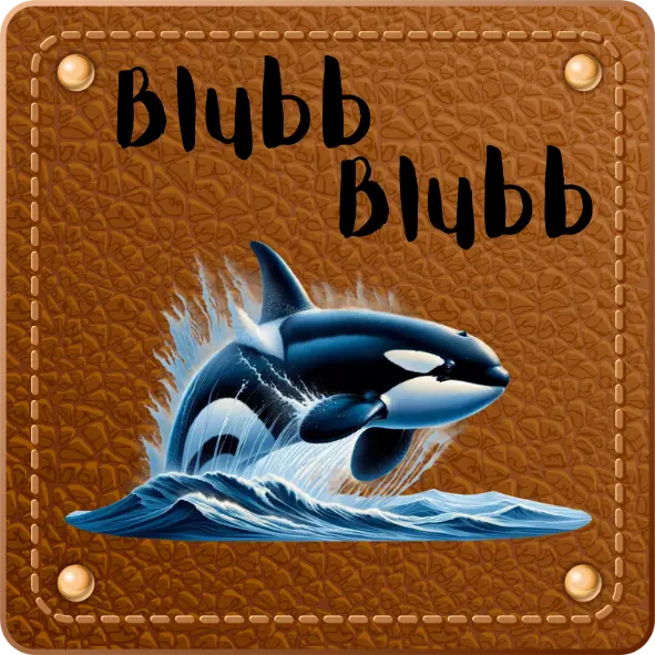 Bügellabel Orka Fylou's Style