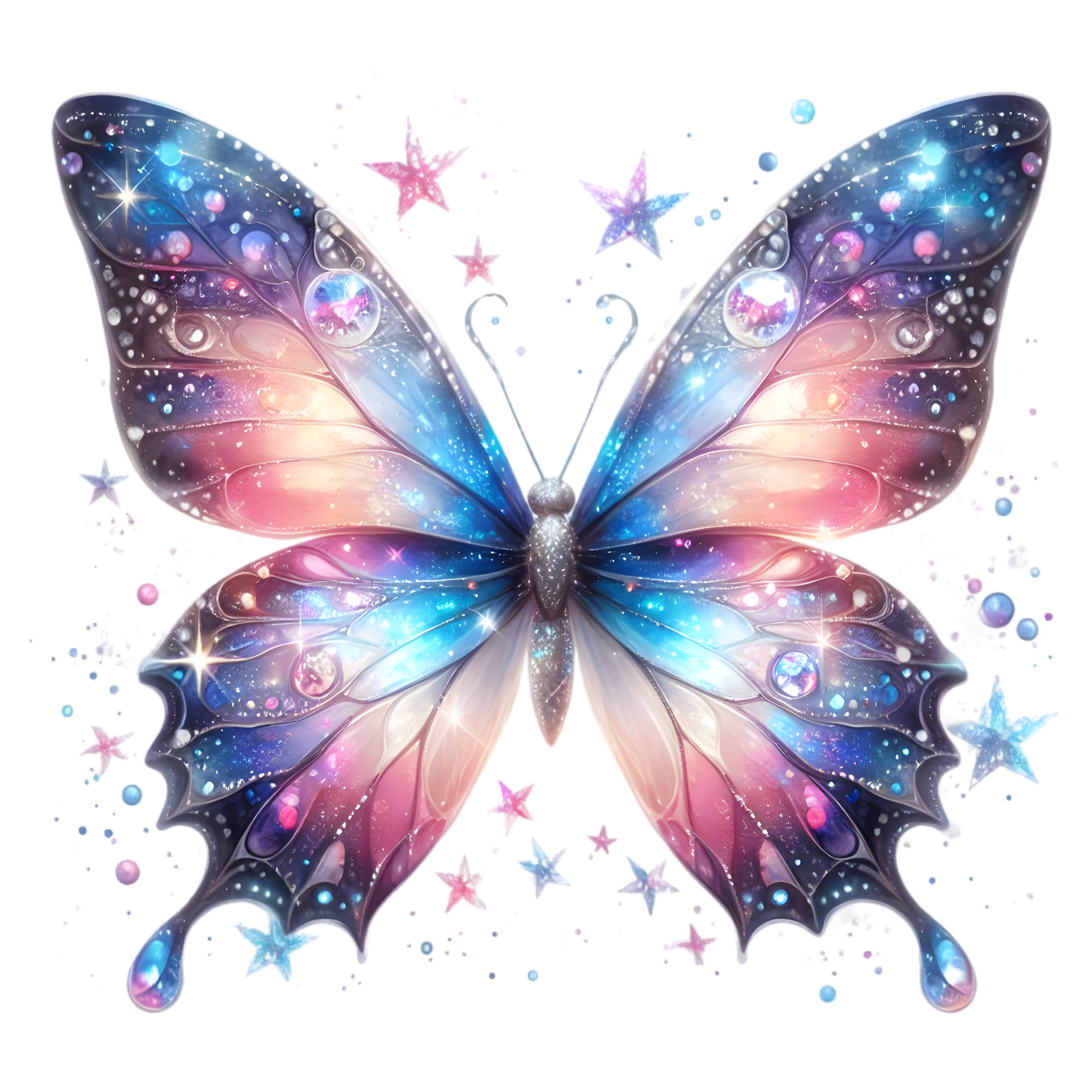 Bügelbild Schmetterling #10 Fylou's Style