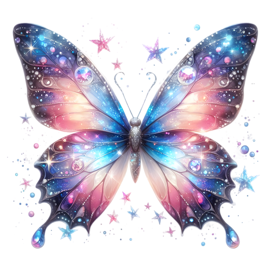 Bügelbild Schmetterling #10 Fylou's Style