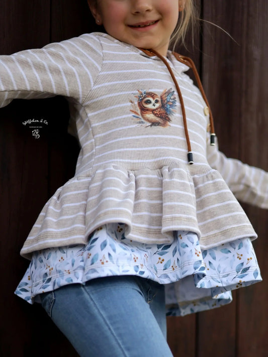 Bügelbild Brilliant Eule #9 Fylou's Style