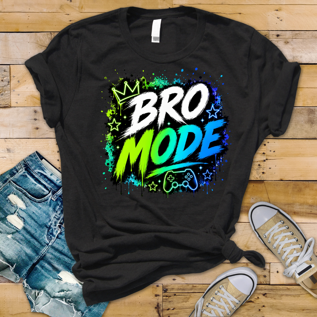 Bügelbild Bro Mode
