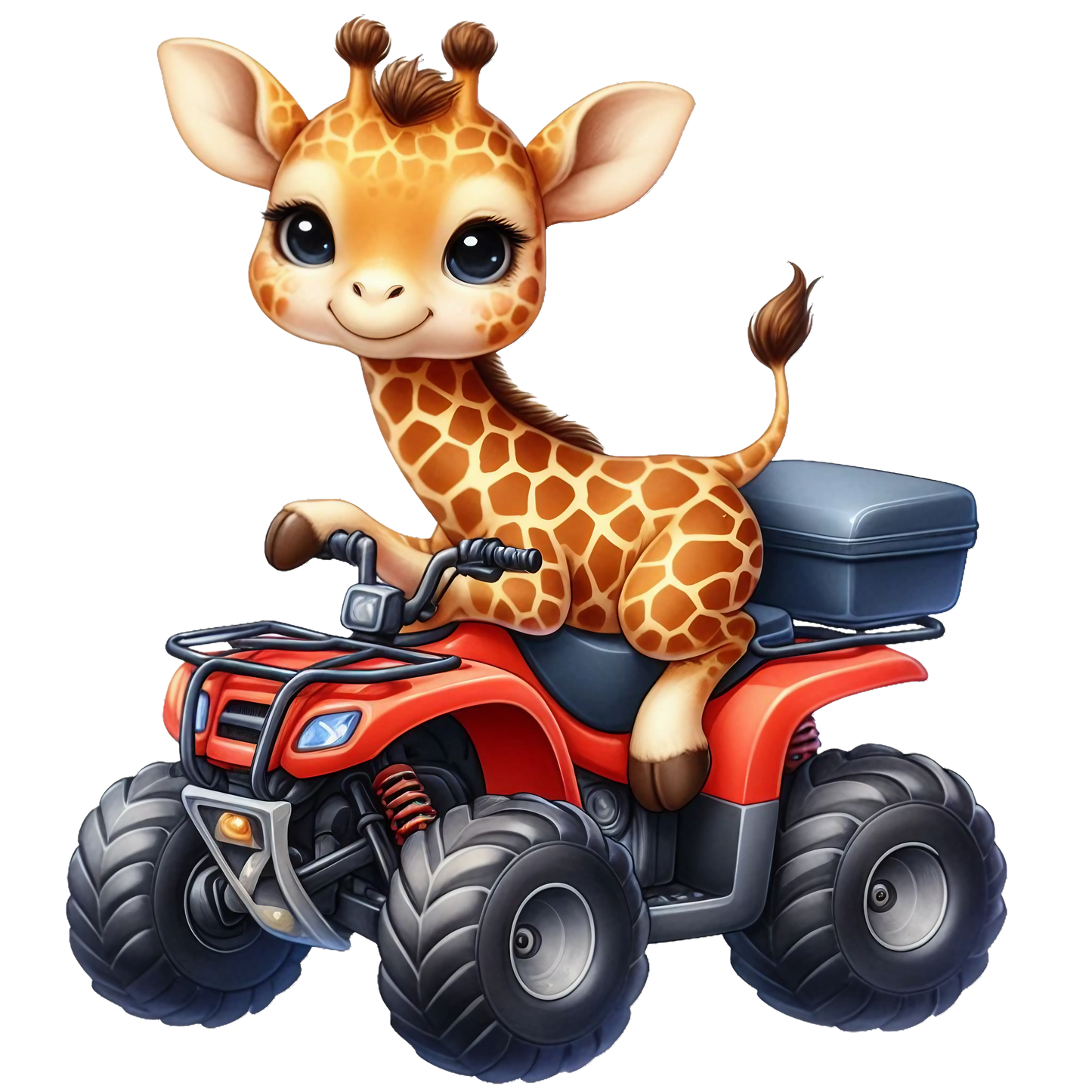 Bügelbild Giraffe Quad #1 Fylou's Style