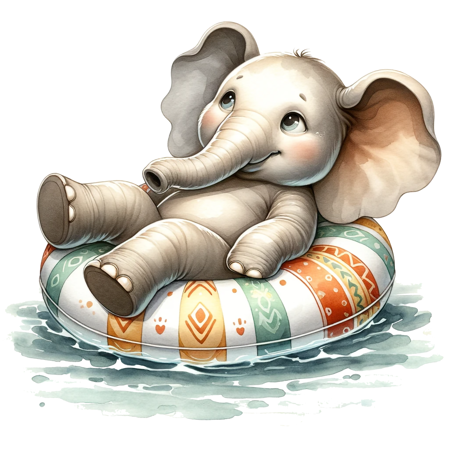 Bügelbild Elefant #14 Fylou's Style