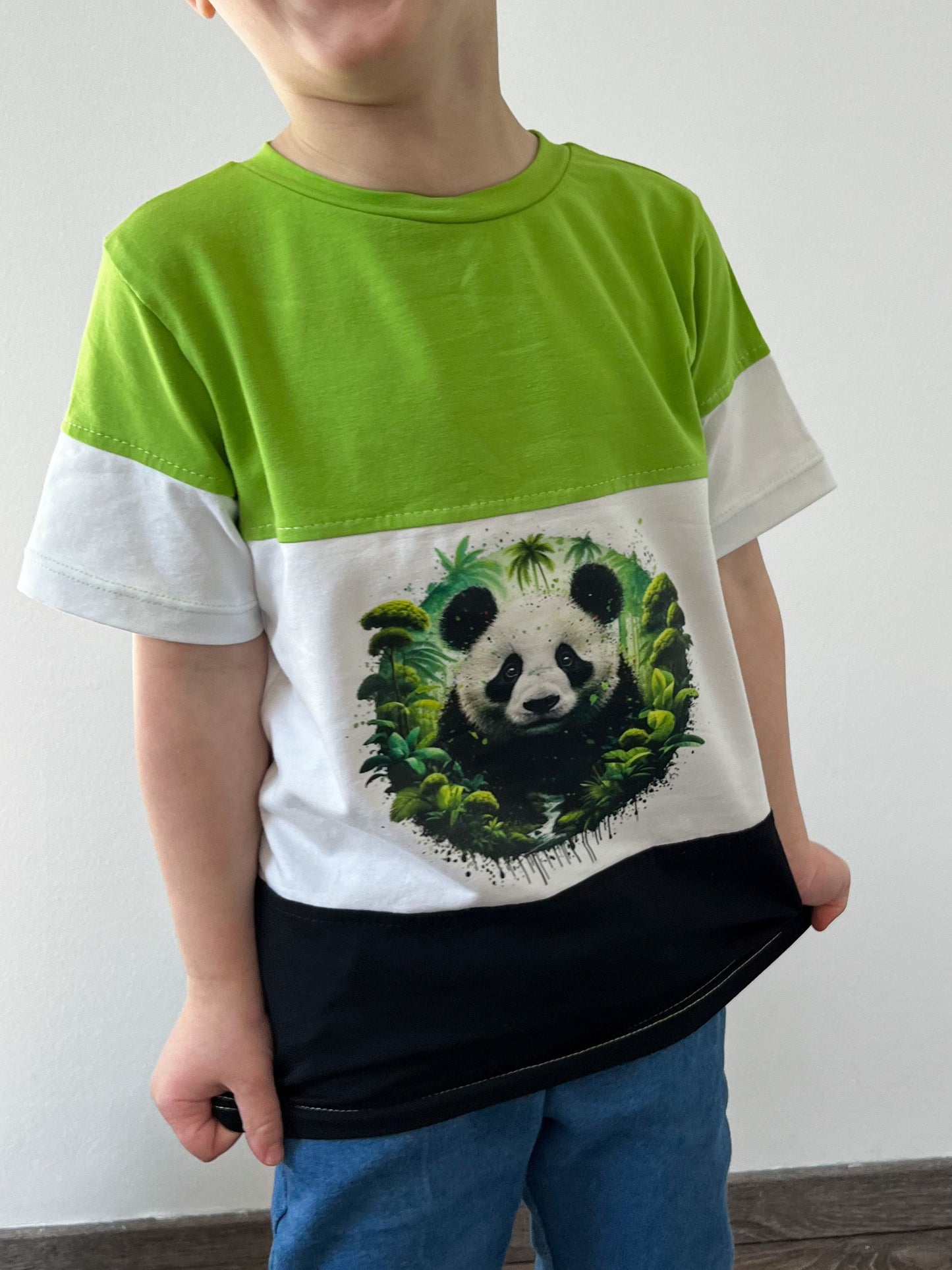 Bügelbild Regenwald Panda #3 Fylou's Style