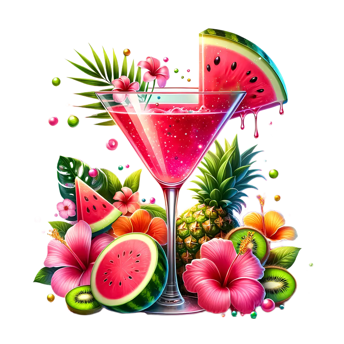 Bügelbild Tropical Cocktail #23 Fylou's Style