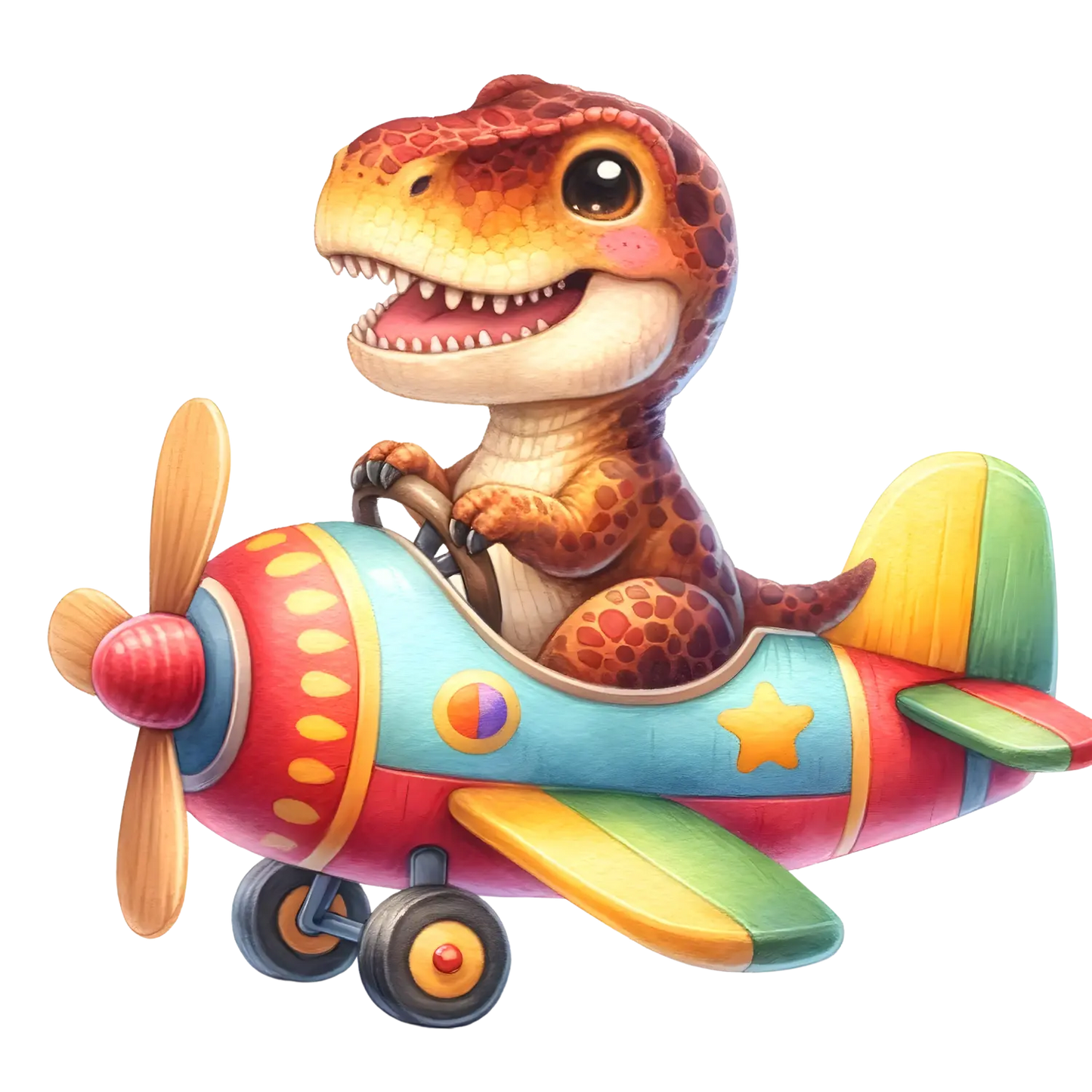 Bügelbild Dino Fahrzeuge #16 Fylou's Style