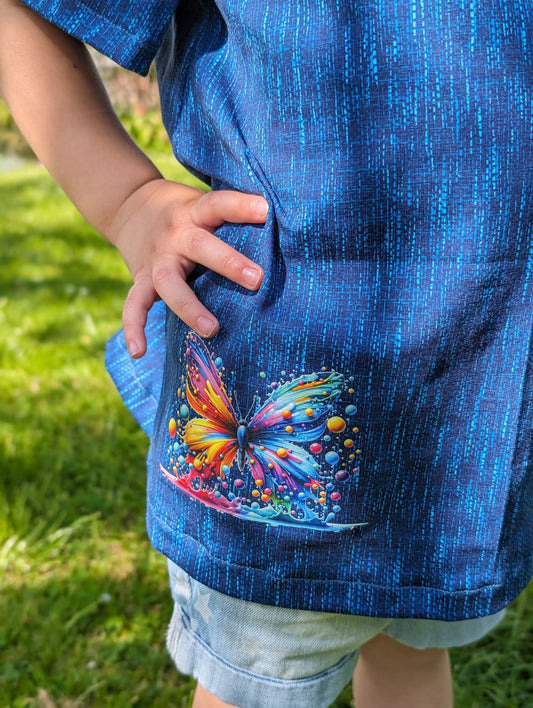 Bügelbild 3D Schmetterling #7 Fylou's Style