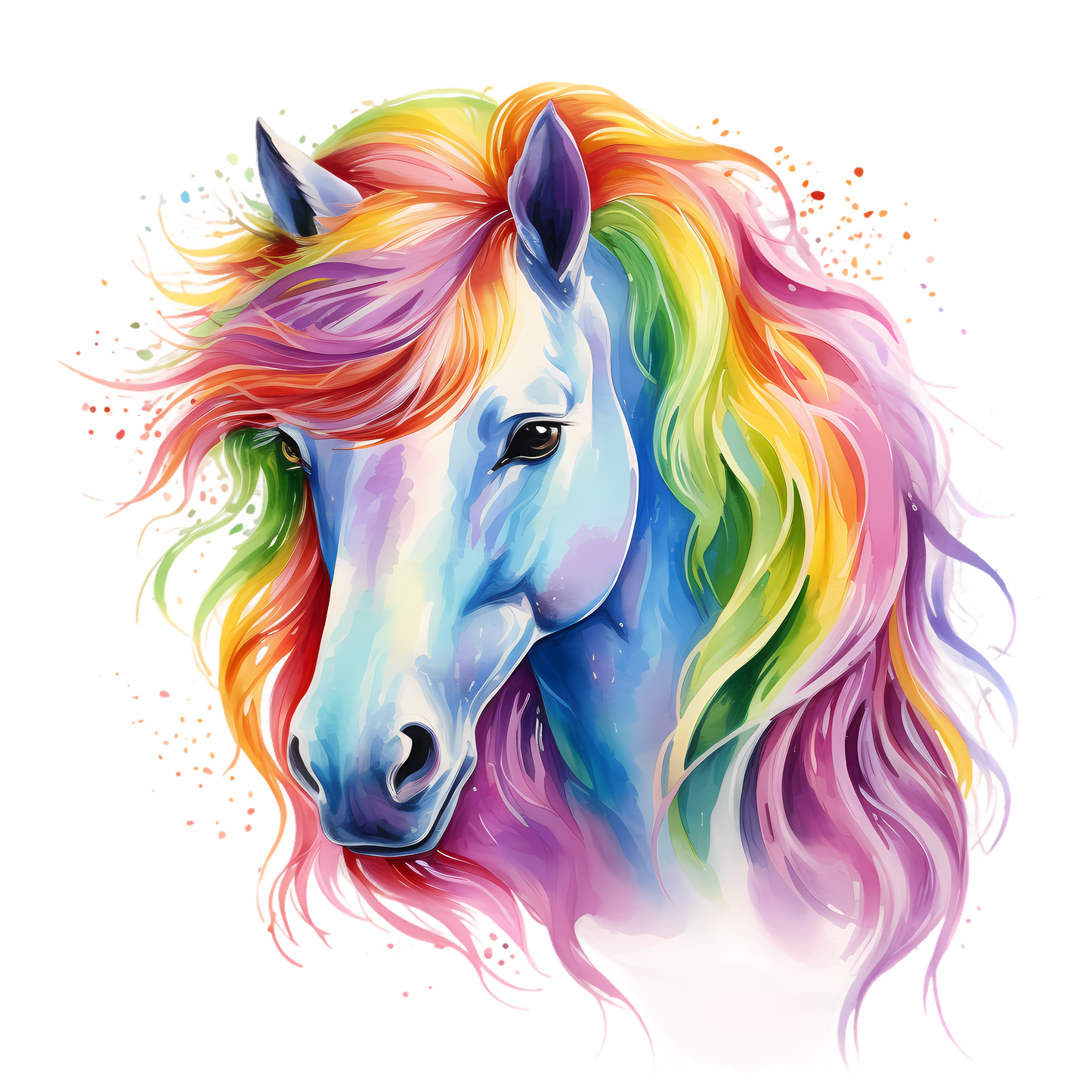 Bügelbild Colorful Animal #17 Fylou's Style