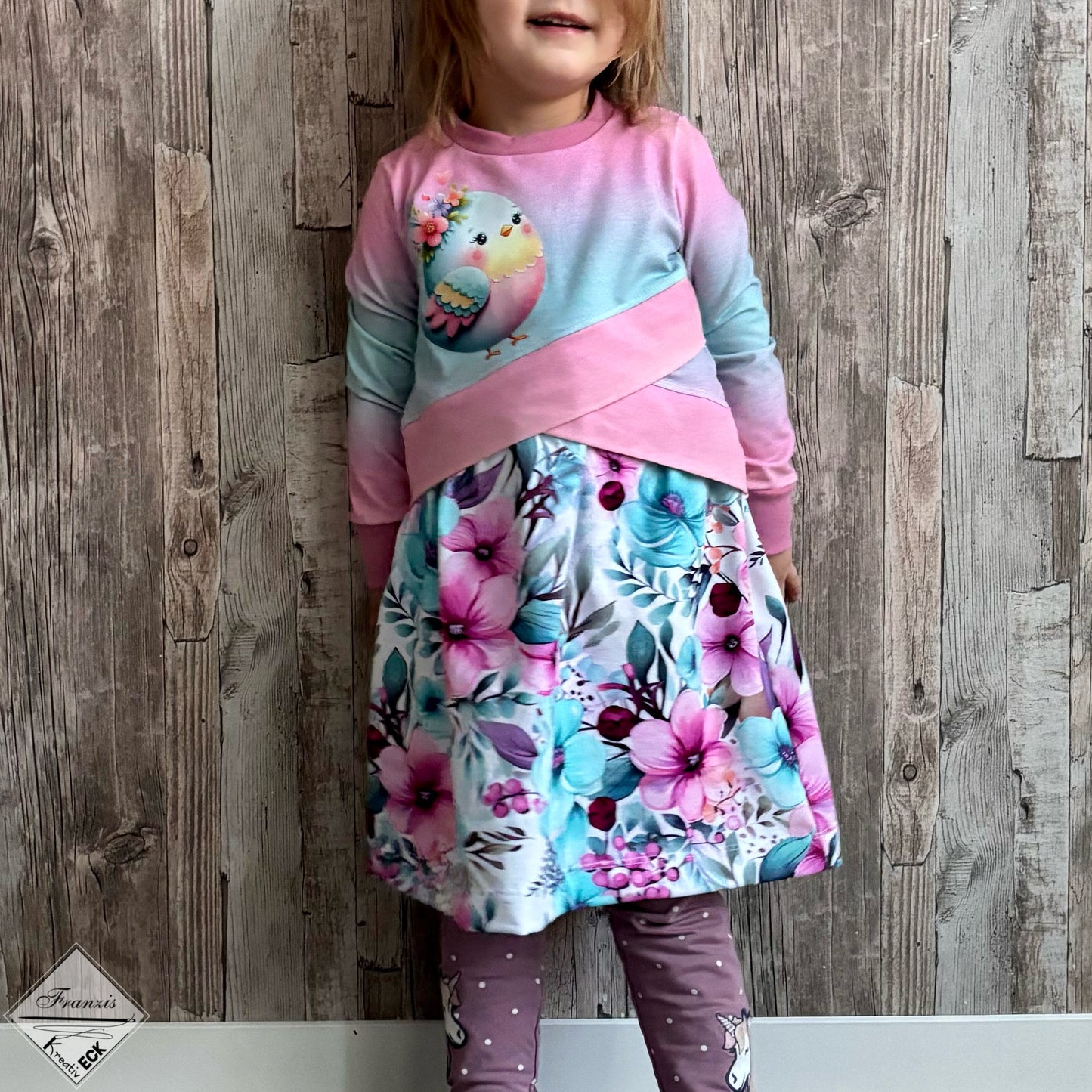 Bügelbild Frühlings Vogel #1