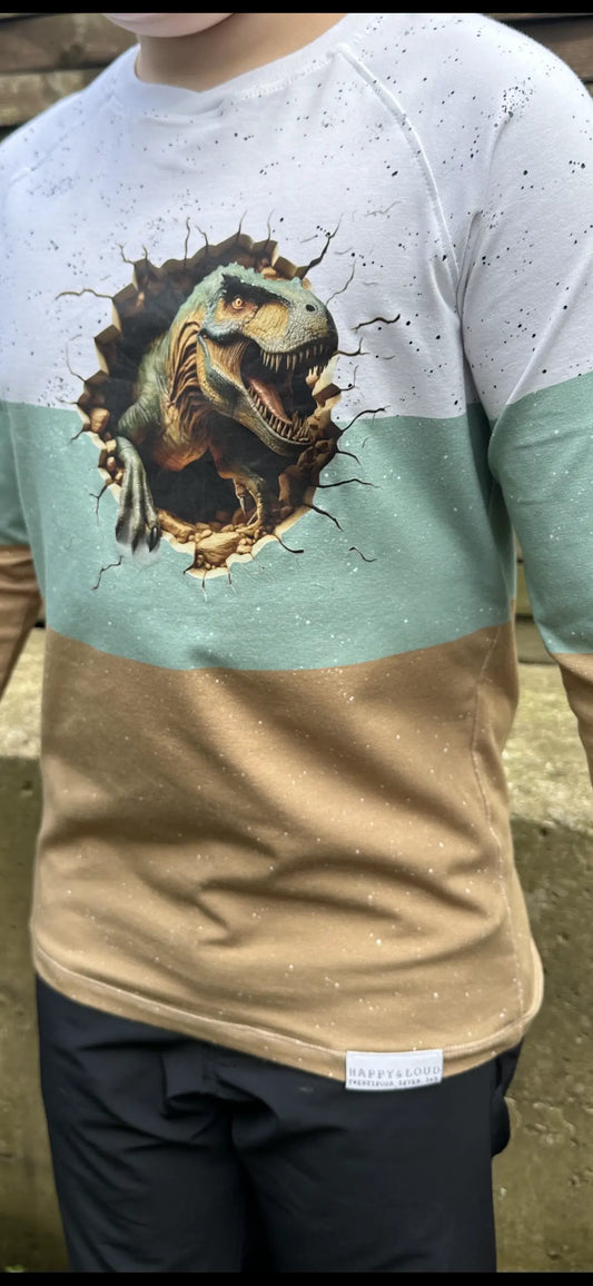 Bügelbild 3D T-Rex #5 Fylou's Style