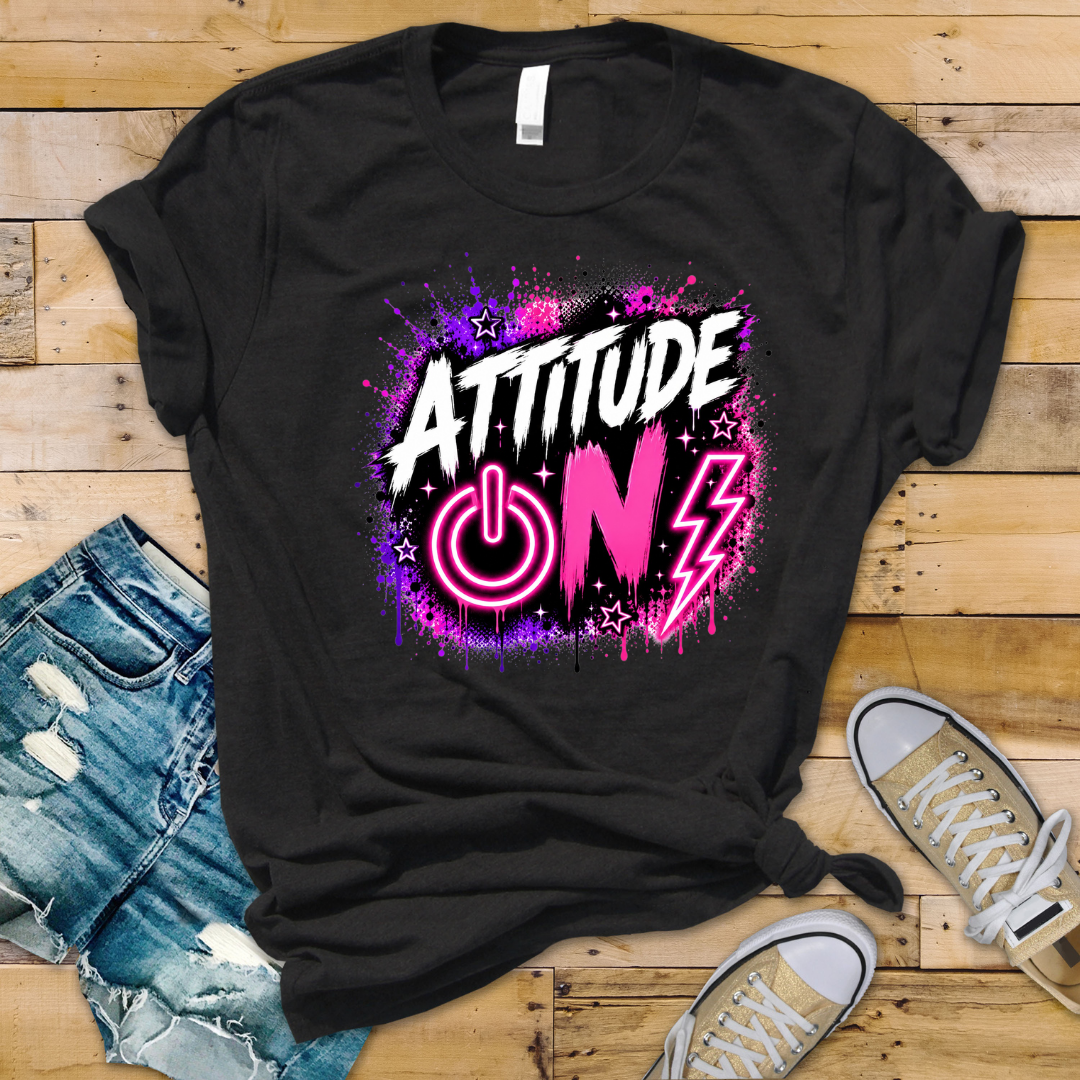 Bügelbild Attitude One