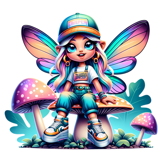 Bügelbild Streetwear Fairies #4 Fylou's Style