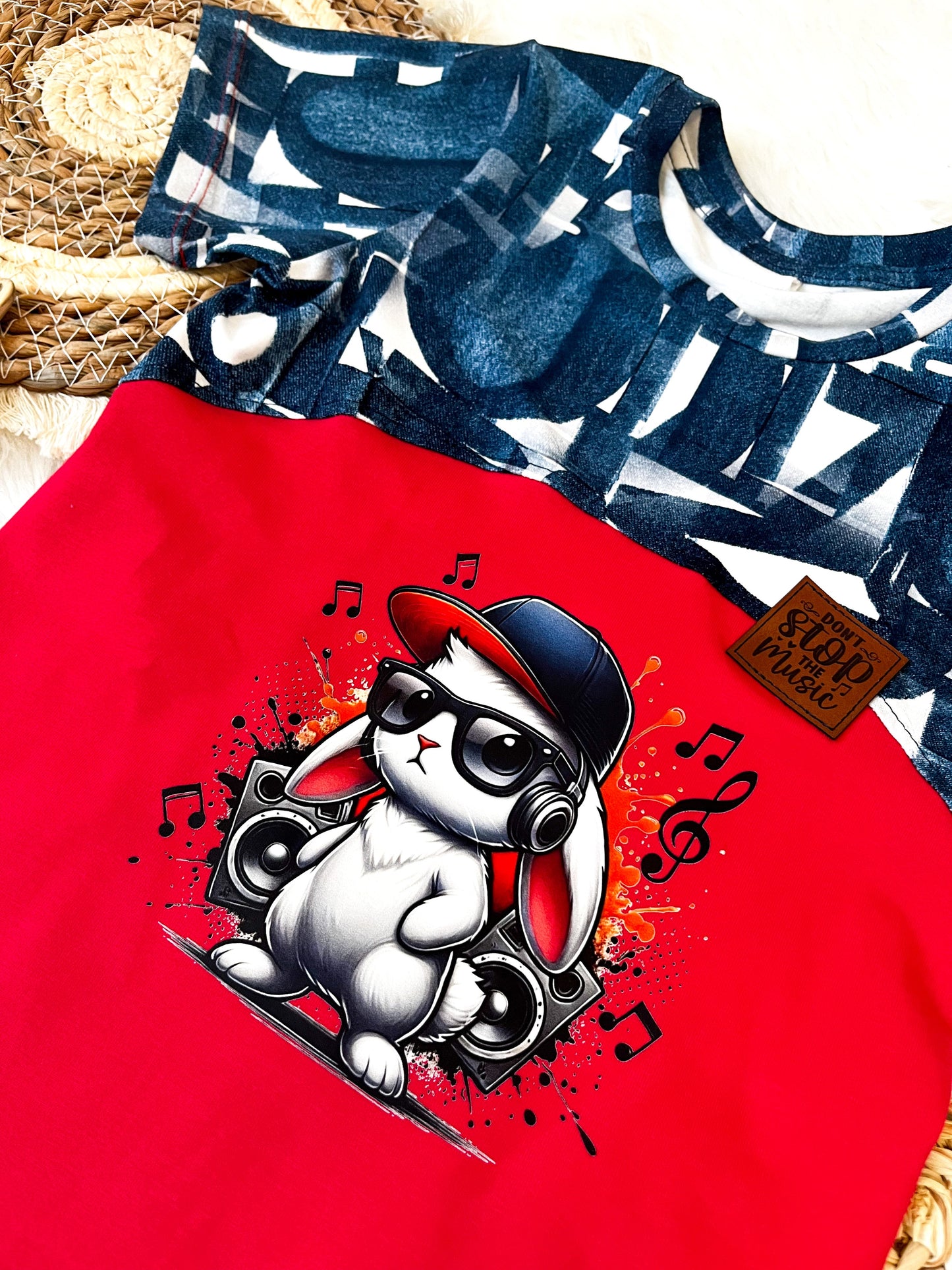 Bügelbild Musik Bunny #1 Fylou's Style