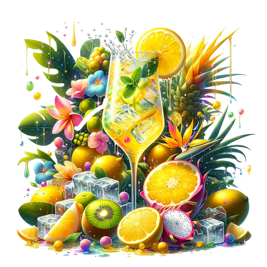 Bügelbild Tropical Cocktail #19 Fylou's Style