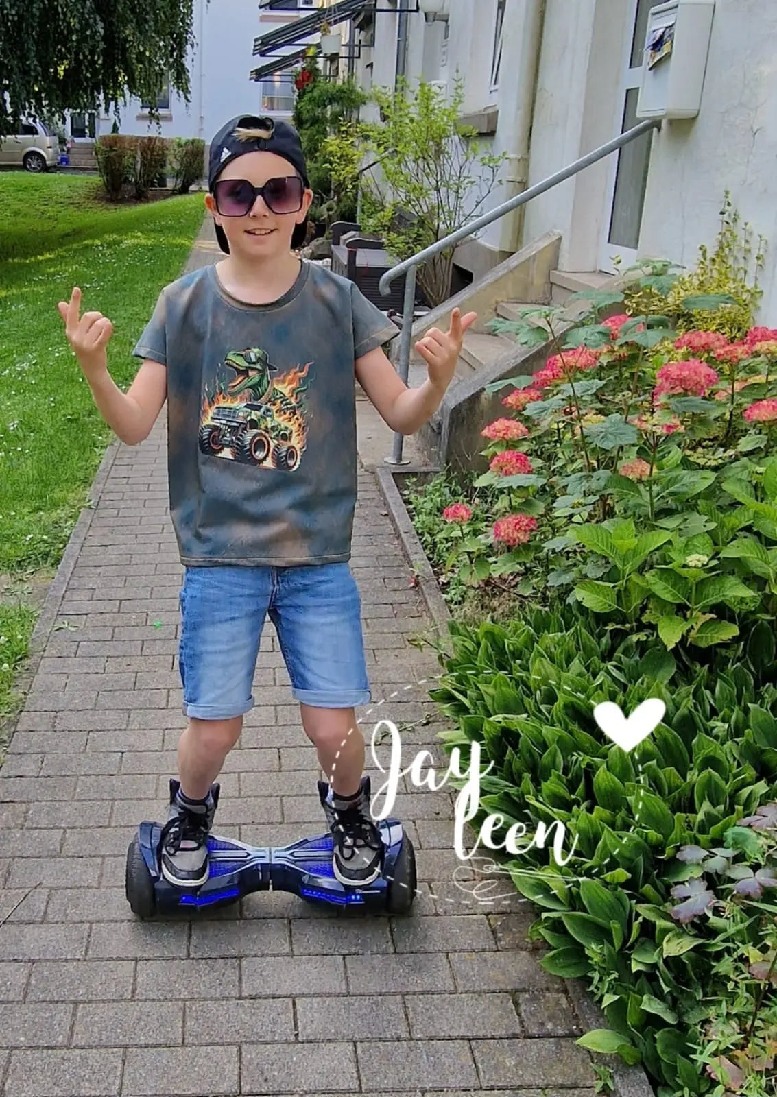 Bügelbild Dino Monstertruck #14 Fylou's Style