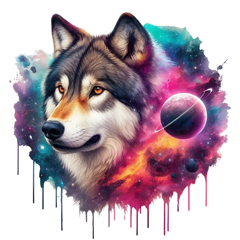 Bügelbild Wolfsplanet Fylou's Style