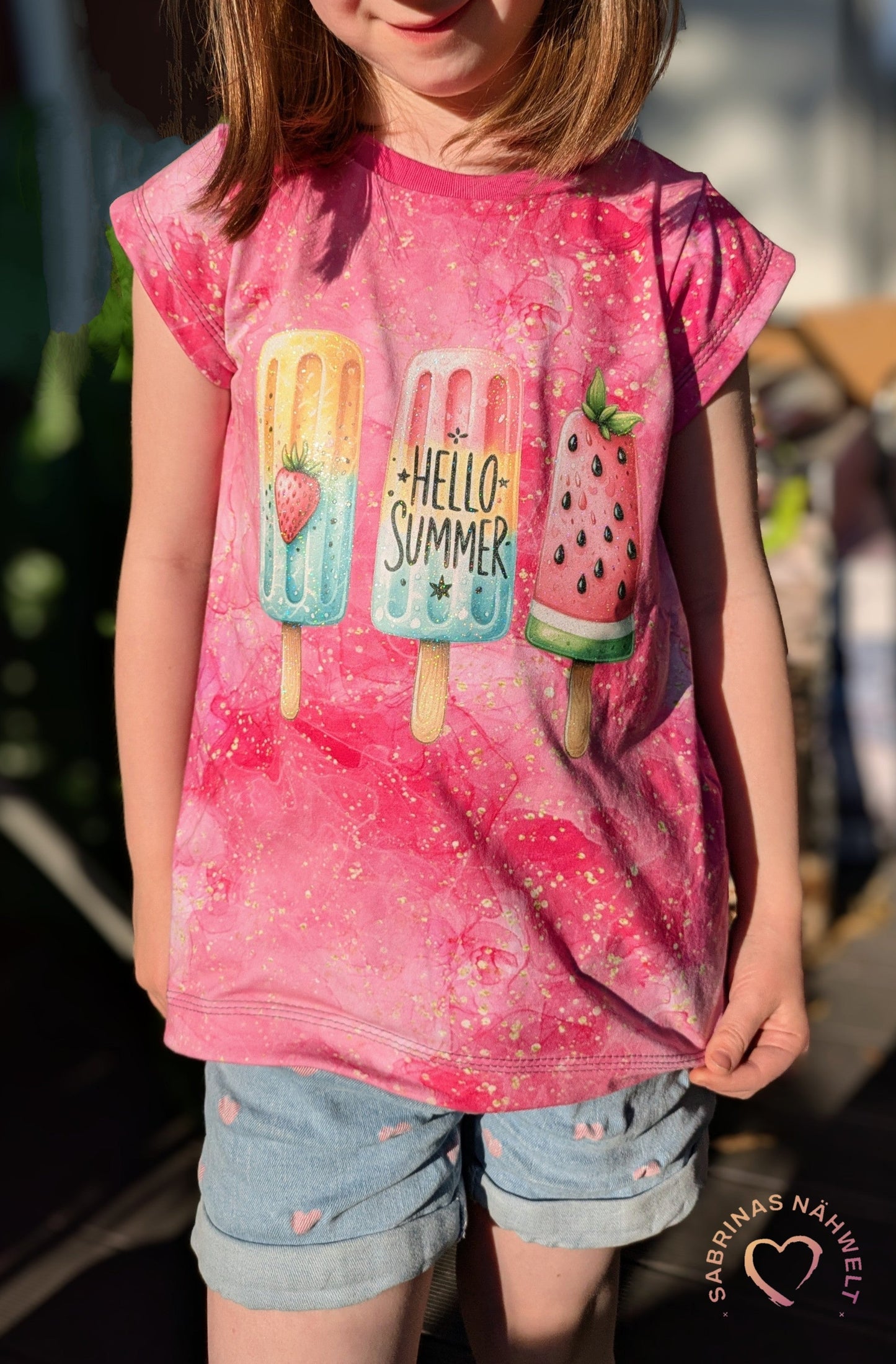 Bügelbild Hello Summer Ice Cream Fylou's Style