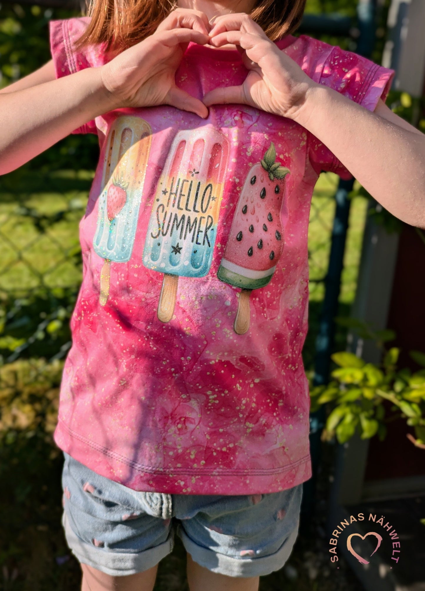 Bügelbild Hello Summer Ice Cream Fylou's Style