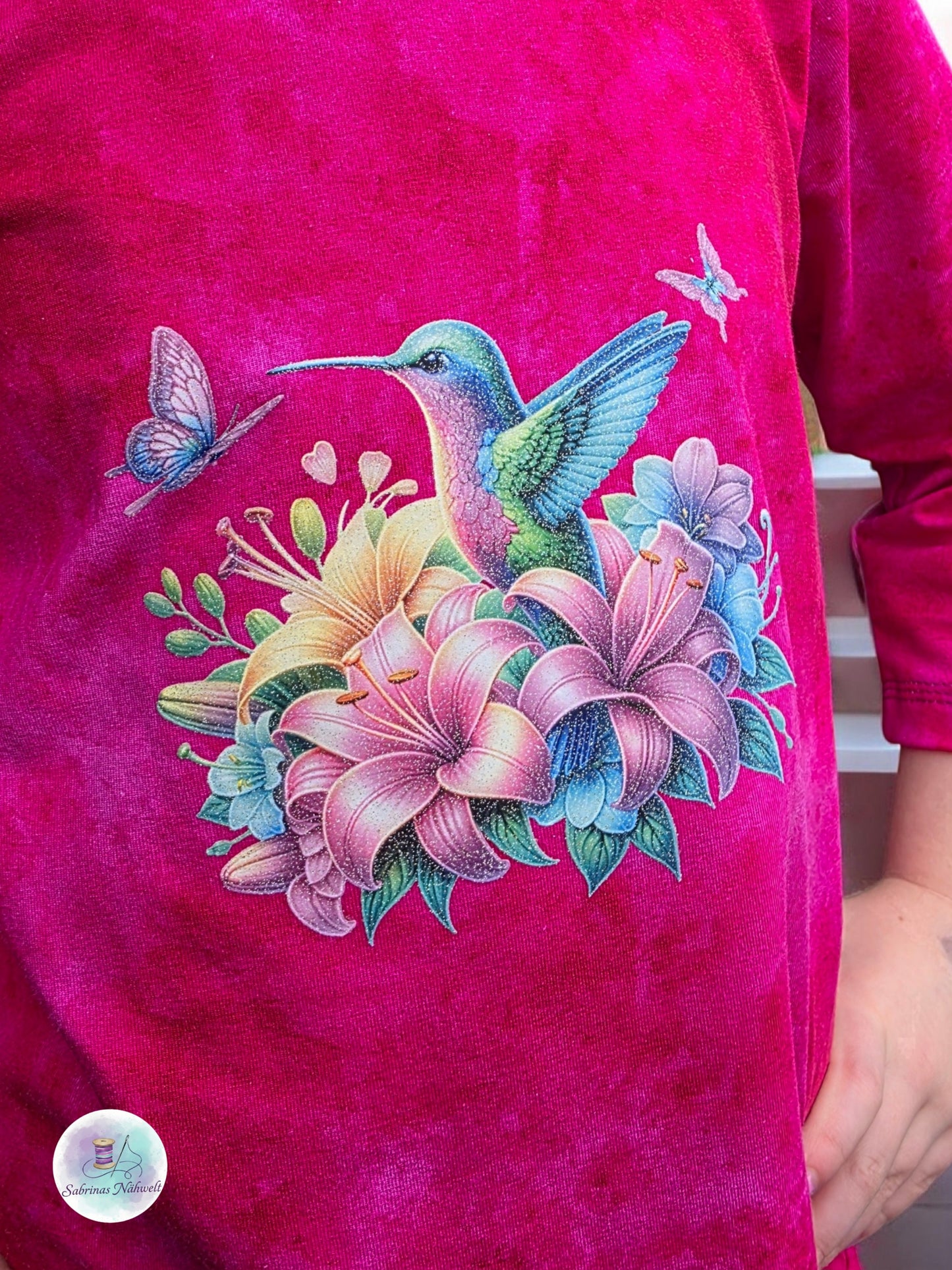 Bügelbild Kolibri #3