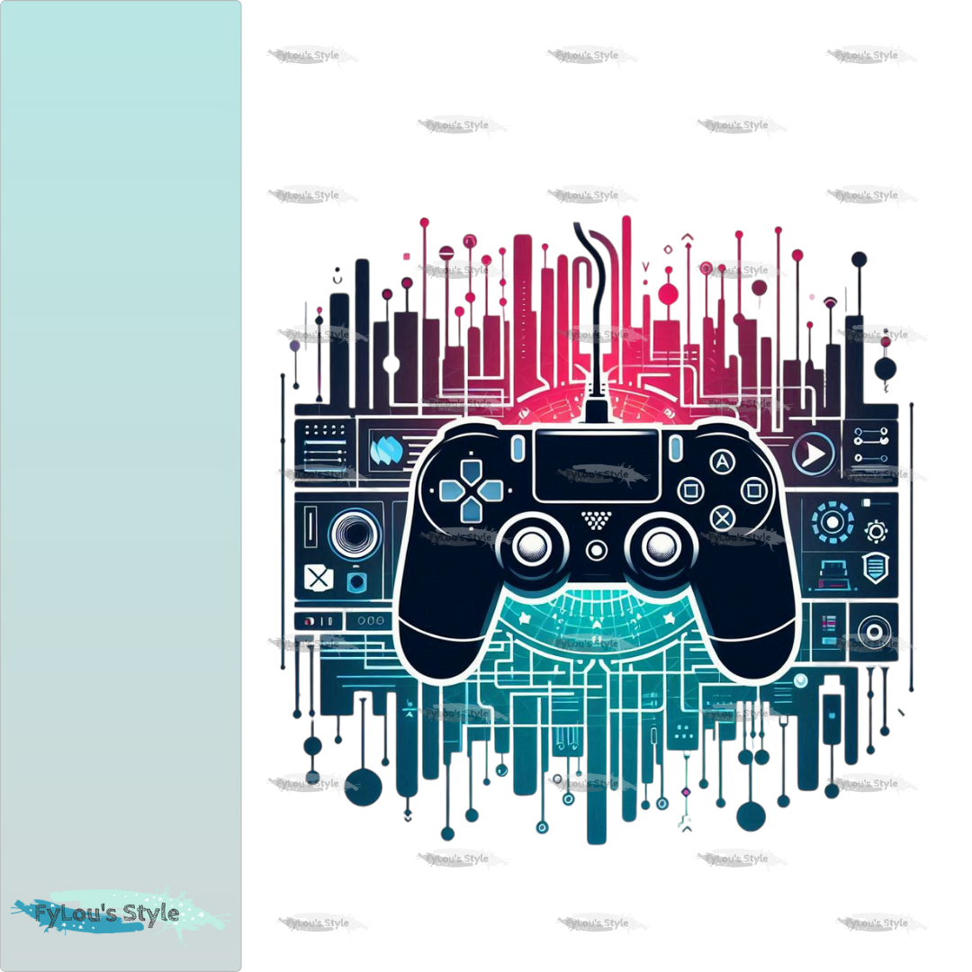 Bügelbild Controller Fylou's Style