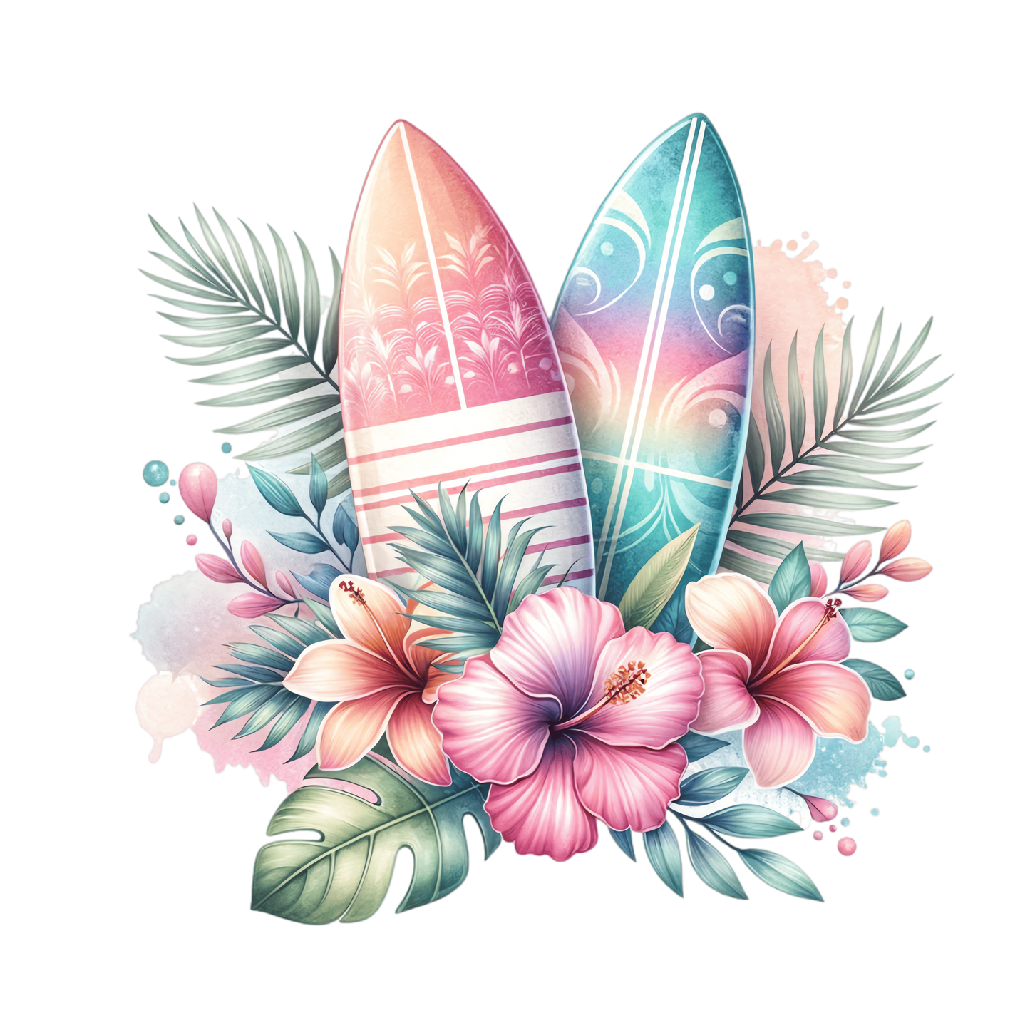 Bügelbild Cool Summer Tropical #1 Fylou's Style