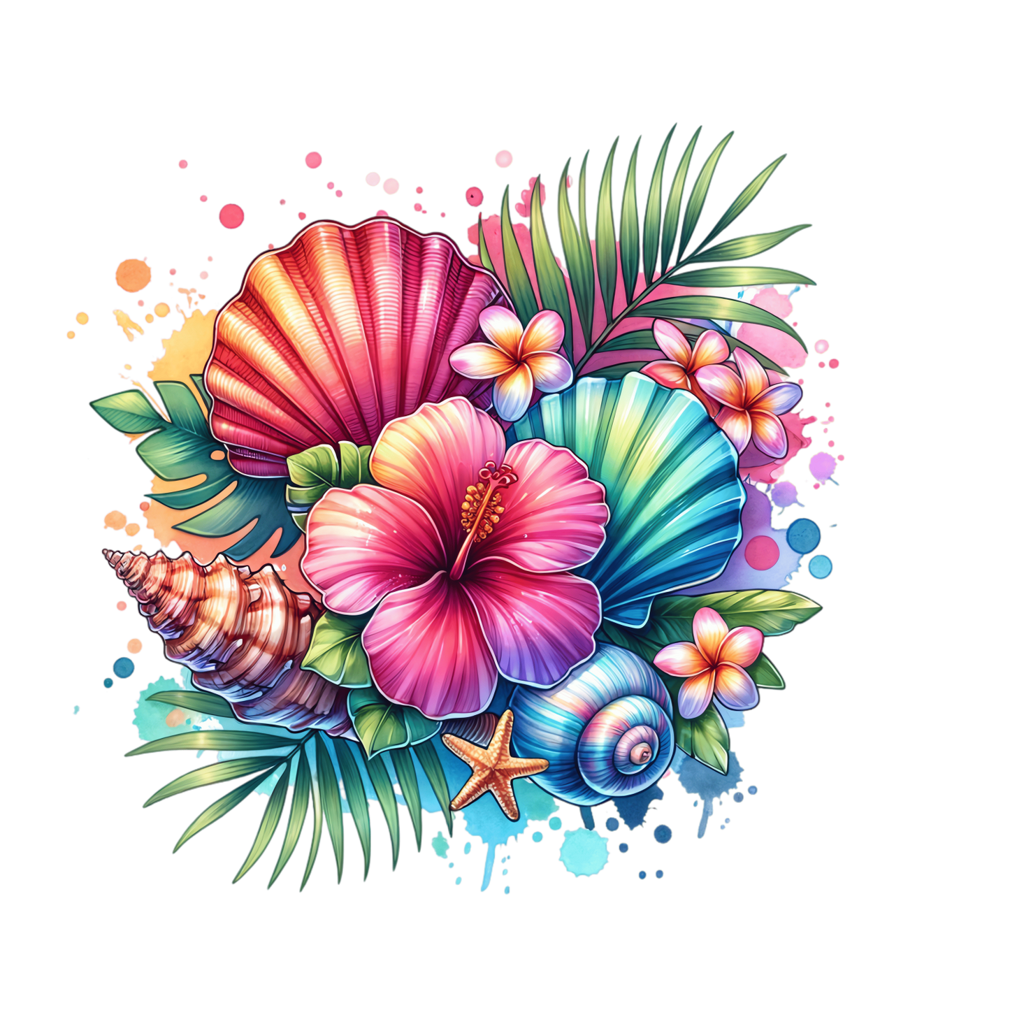 Bügelbild Cool Summer Tropical #12 Fylou's Style