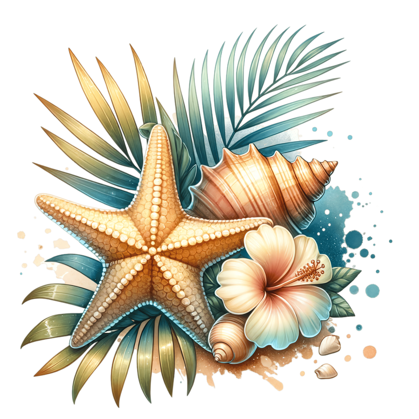 Bügelbild Cool Summer Tropical #14 Fylou's Style