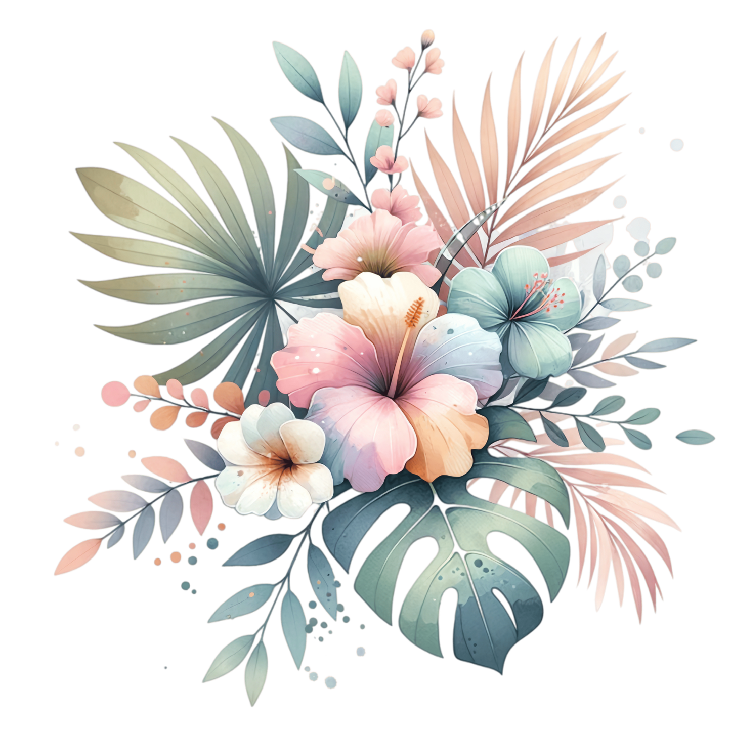 Bügelbild Cool Summer Tropical #24 Fylou's Style