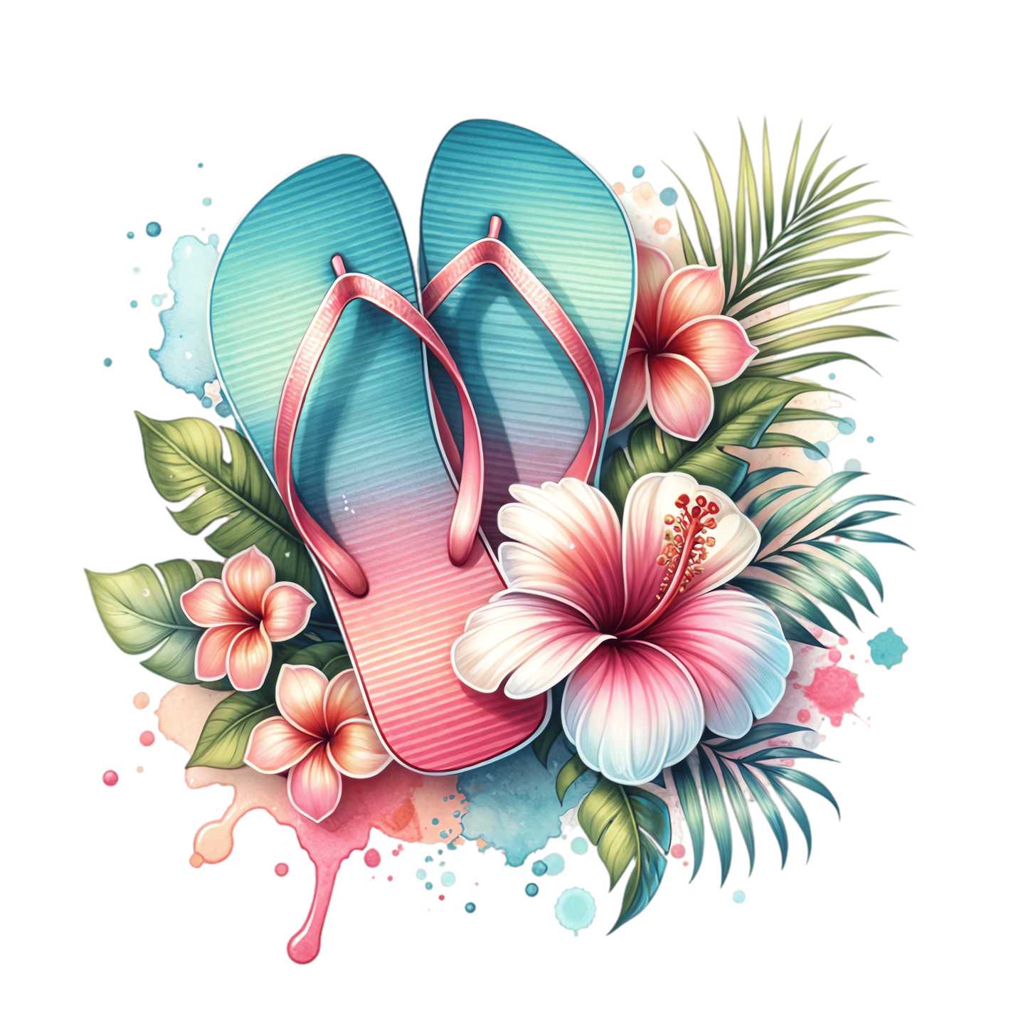 Bügelbild Cool Summer Tropical #6 Fylou's Style