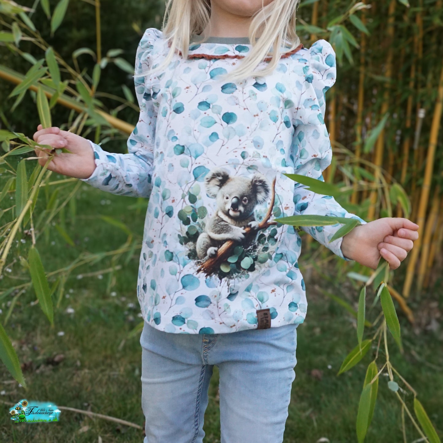 Bügelbild Eukalyptus Koala #1 Fylou's Style