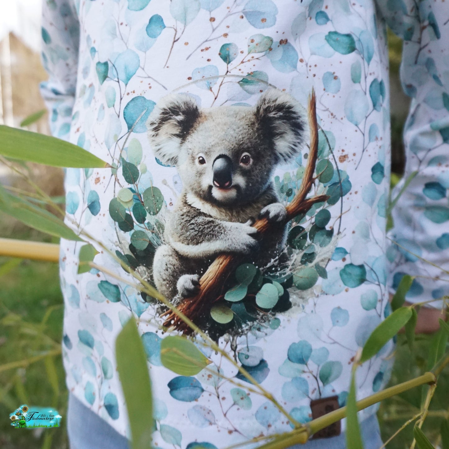 Bügelbild Eukalyptus Koala #1 Fylou's Style