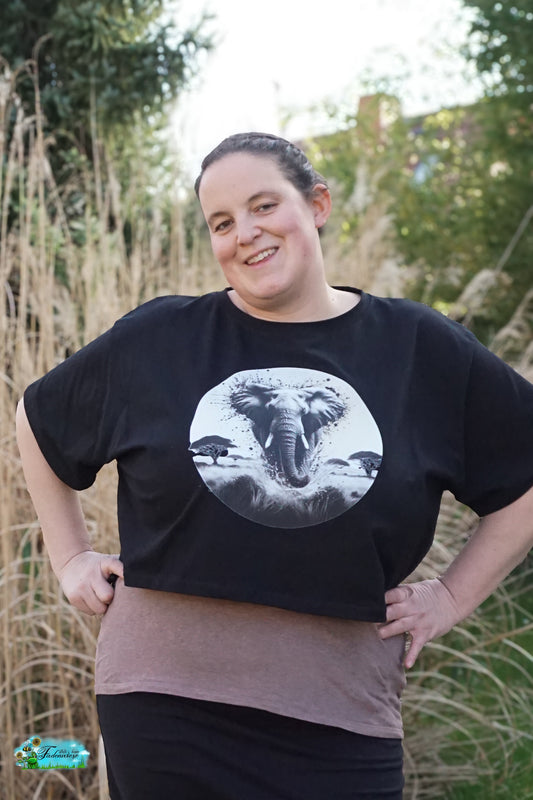 Bügelbild Savanne Elefant #1 Fylou's Style