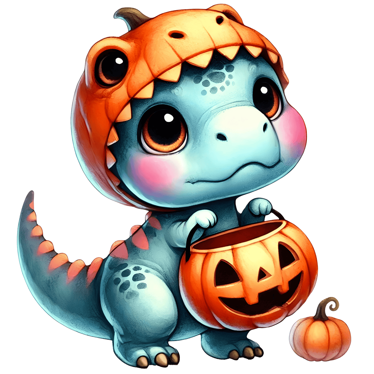 Bügelbild Halloween Dino #24