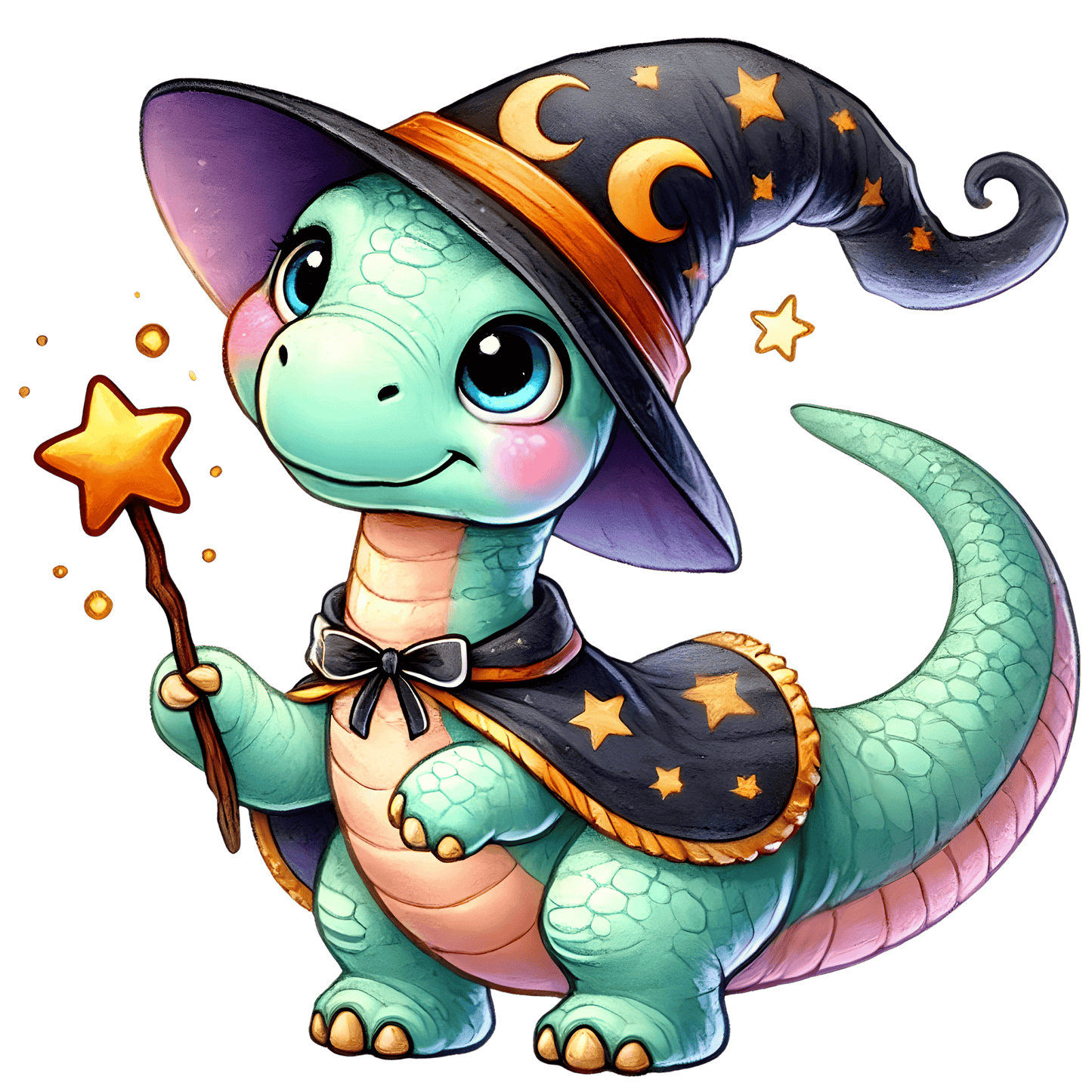 Bügelbild Halloween Dino #9