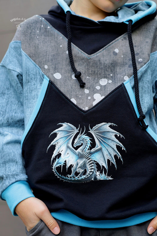 Bügelbild Eisdrache #6