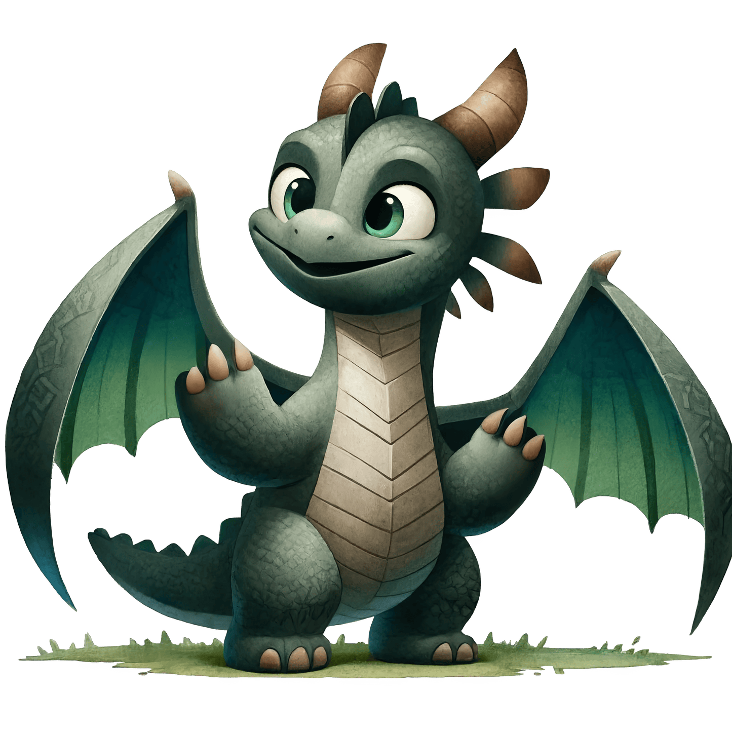 Bügelbild Drache #1 Fylou's Style