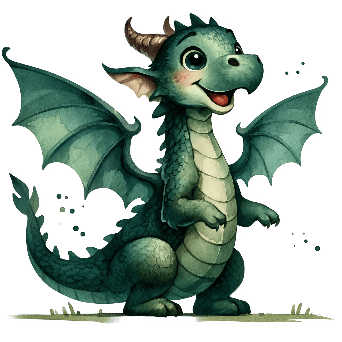 Bügelbild Drache #2 Fylou's Style