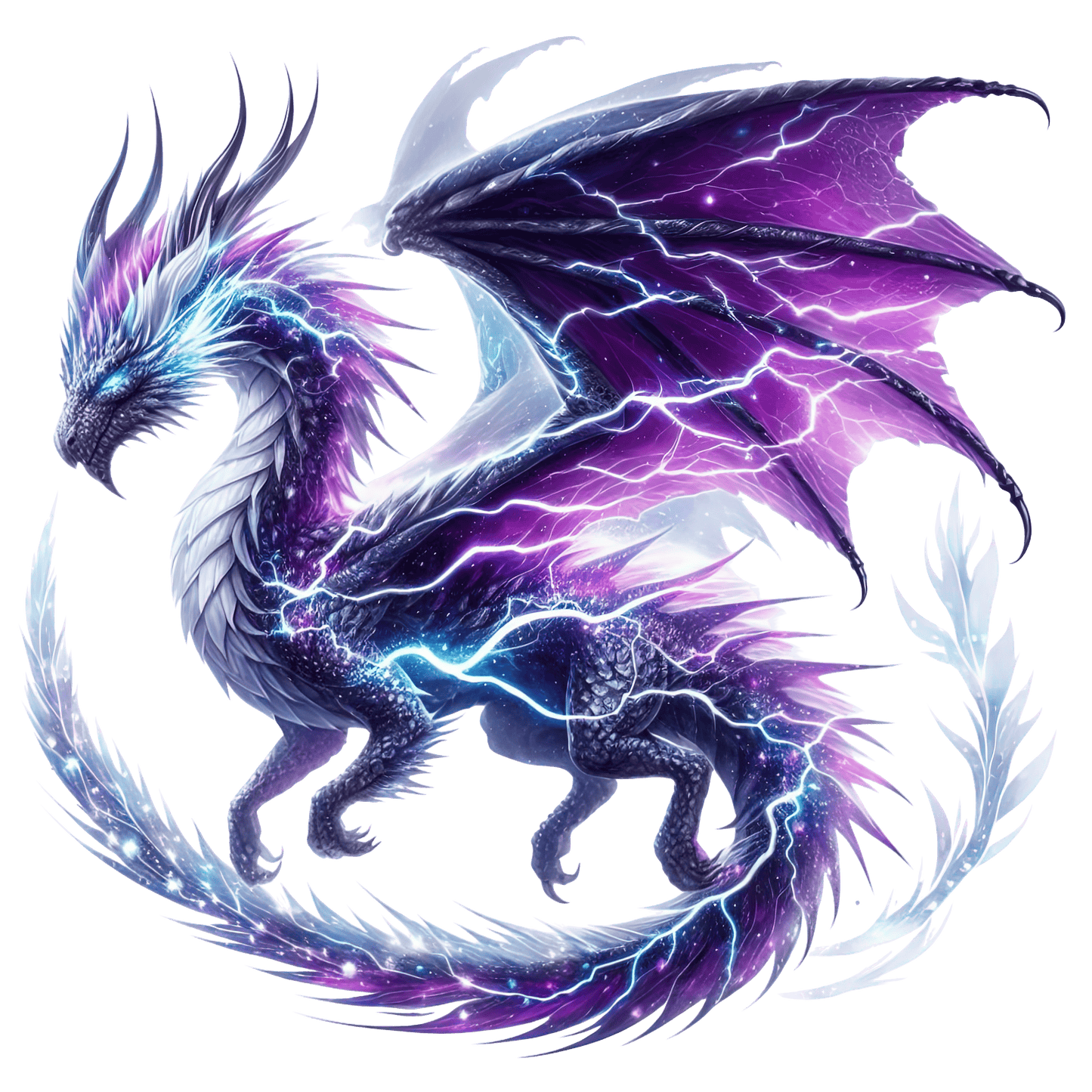 Bügelbild Elementar Drache #9