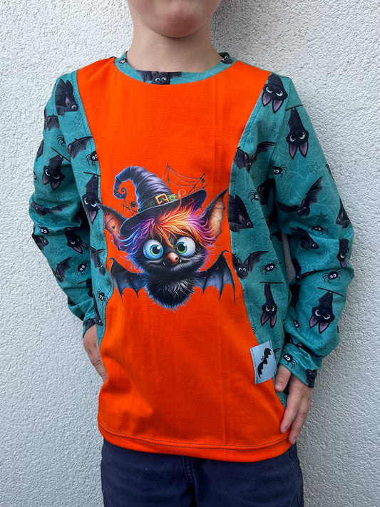 Bügelbild Lustige Halloween Fledermaus #6