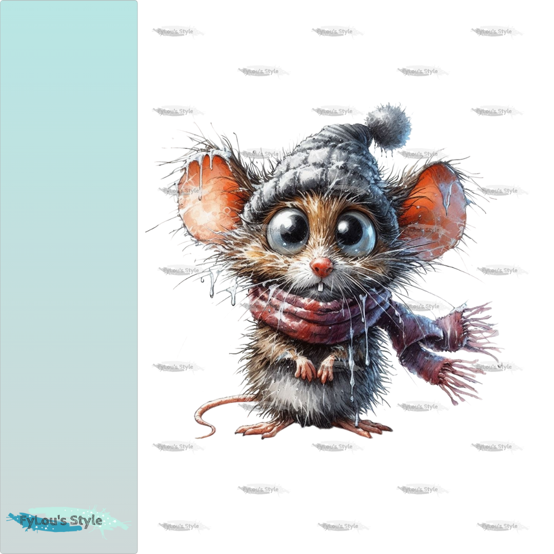 Bügelbild FrostBEULEN Maus #1