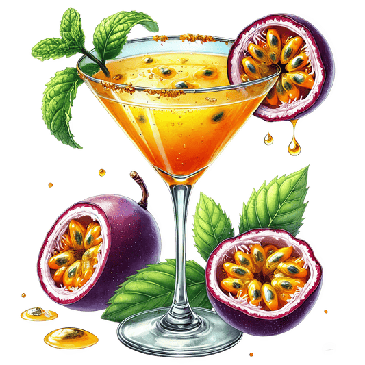 Bügelbild Fruchtiger Cocktail #18 Fylou's Style