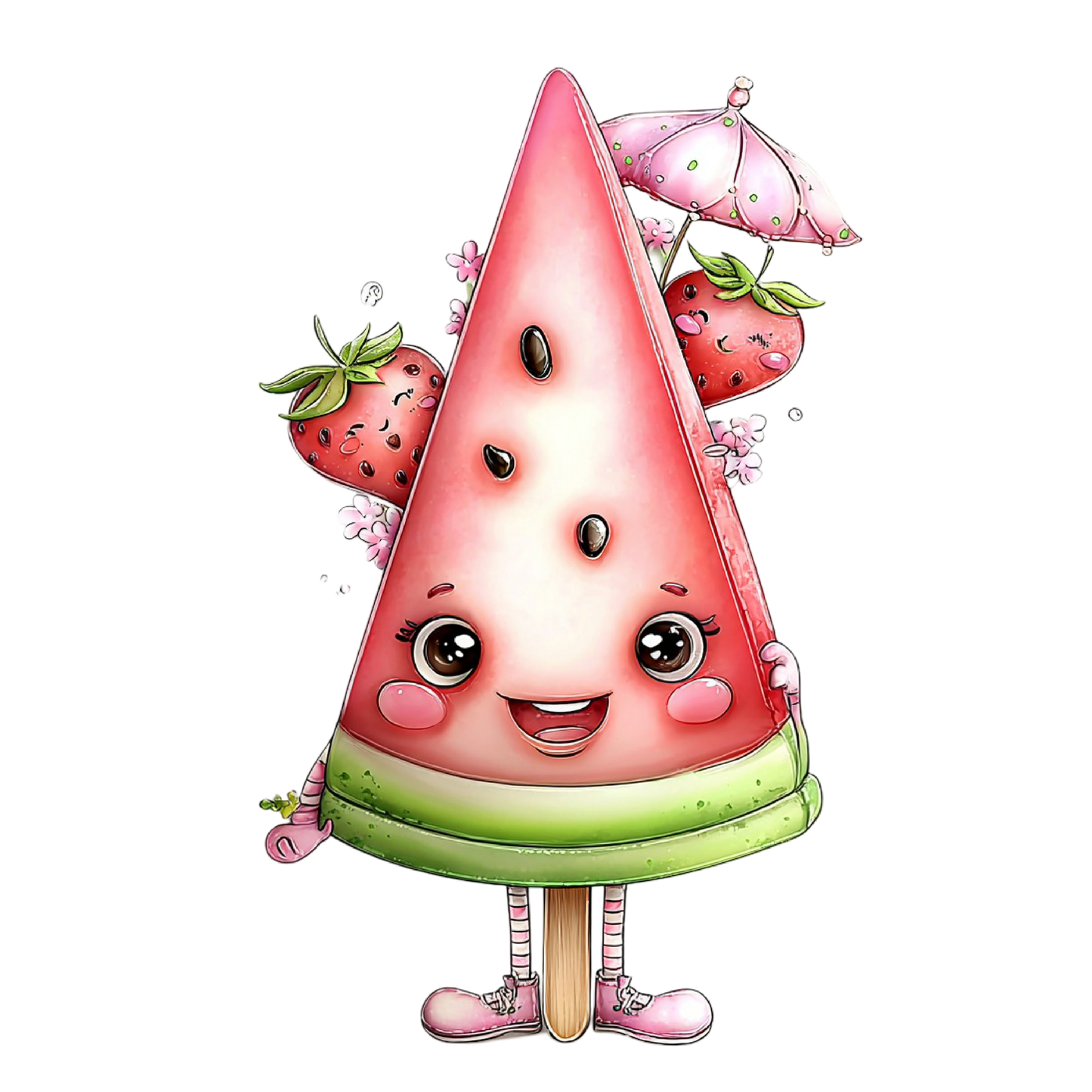 Bügelbild Fruchtiges Eis #5