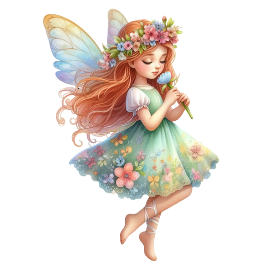 Bügelbild Frühlings Fee #17 Fylou's Style