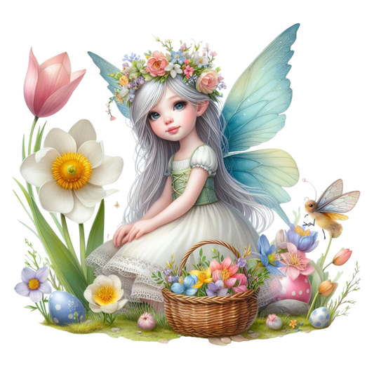 Bügelbild Frühlings Fee #20 Fylou's Style