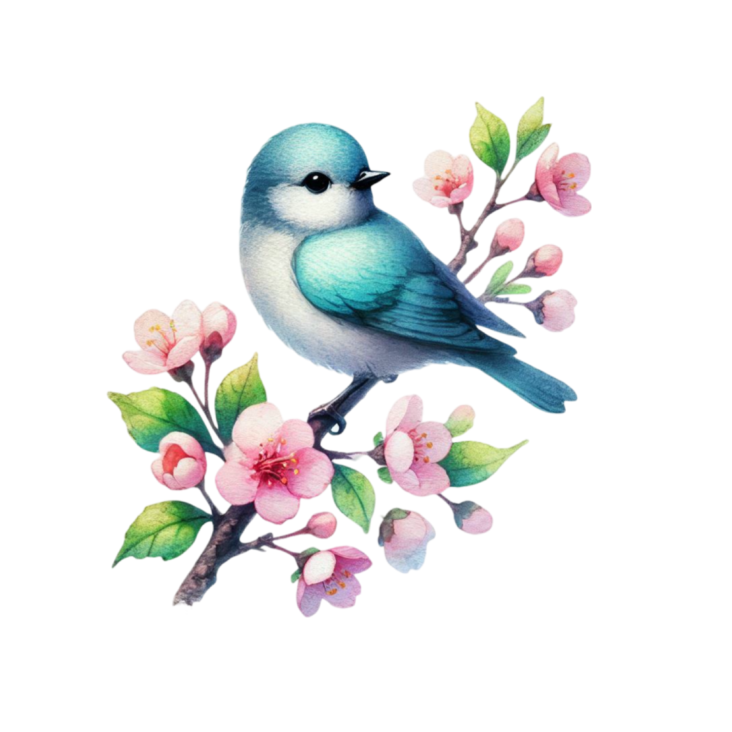 Bügelbild Frühlings Vogel #23 Fylou's Style