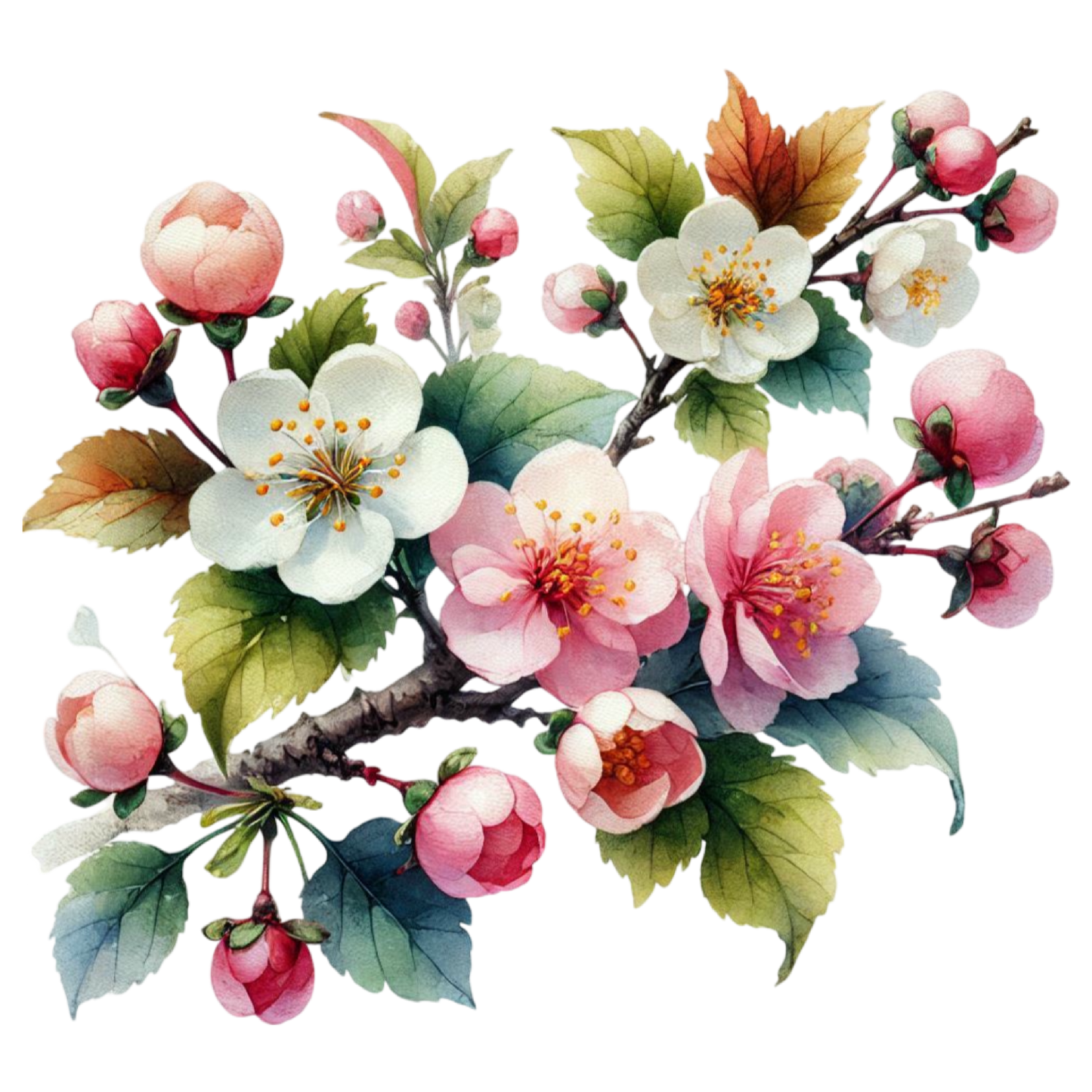 Bügelbild Frühlingsblumen #1 Fylou's Style
