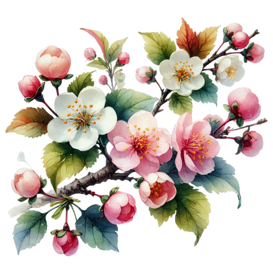 Bügelbild Frühlingsblumen #1 Fylou's Style